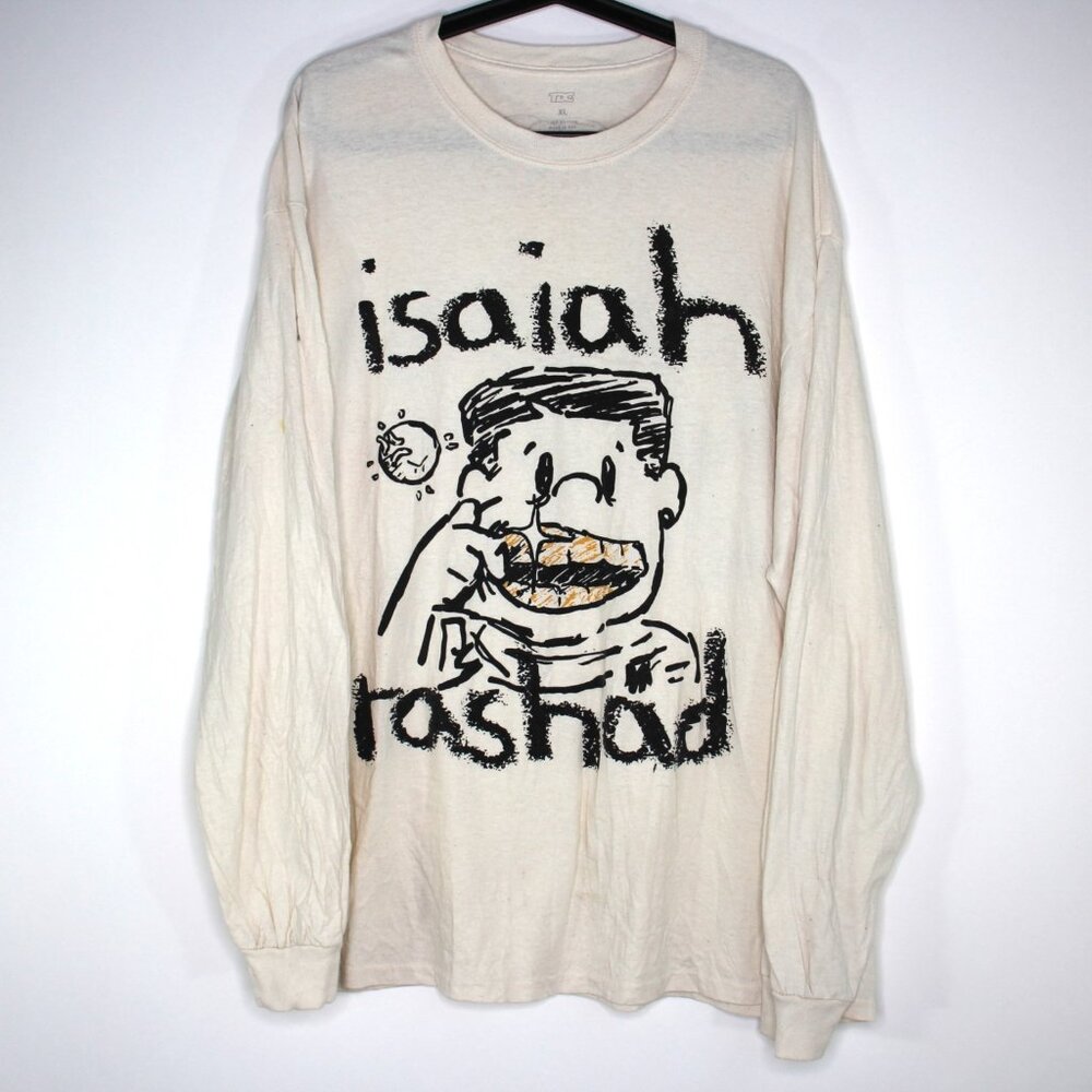 Isaiah Rashad Mens XL TDE Lil Sunny Vacation Tour Concert T-Shirt H893